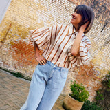 Mara Blouse Brown