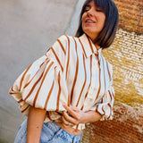 Mara Blouse Brown