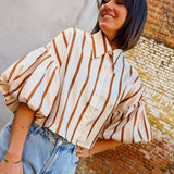Mara Blouse Brown
