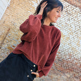 Hola Sweater Brique (pre order levering vanaf 15 nov)