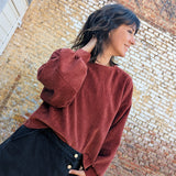 Hola Sweater Brique (pre order levering vanaf 15 nov)