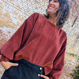 Hola Sweater Brique (pre order levering vanaf 15 nov)