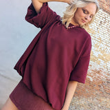 Leah Longfitted Sweater