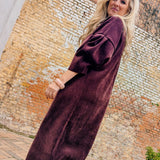 Lola's FW25 Dress Burgundy