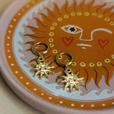 Sun and Self love Hoop