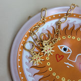 Sun and Self love Hoop
