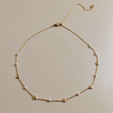 Pearl Hearts ketting
