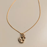 Pretzels and coffee Ketting