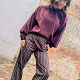 Hola Sweater Burgundy