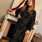 Winter Romance Dress Black by Hola x Hejmee