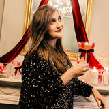 Winter Romance Dress Black by Hola x Hejmee