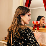 Winter Romance Dress Black by Hola x Hejmee