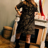 Glam all night Dress gold