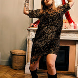 Glam all night Dress gold