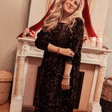 Winter Romance Dress Chocolat by Hola x Hejmee