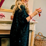 Winter Romance Dress Green by Hola x Hejmee