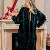 Winter Romance Dress Green by Hola x Hejmee