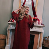 Light Glimmer Dress Red by Hola x Hejmee