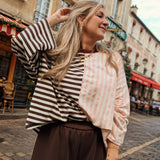 Ine Pants Dark Brown