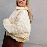 Elle Bomber Jacket Yellow