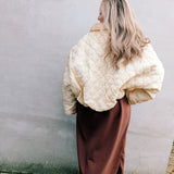 Elle Bomber Jacket Yellow