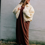 Elle Bomber Jacket Yellow