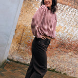 Diede Barrel Jeans chocolat