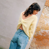 Kya Knitted Sweater Yellow