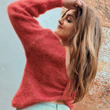 Kya Knitted Sweater Coral