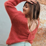 Kya Knitted Sweater Coral