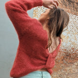 Kya Knitted Sweater Coral