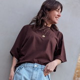 Sara Shirt chocolat