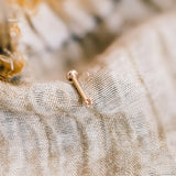 Titanium Dots Cluster Labret - 3mm