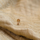 Titanium Labret Stud Triple Dots 3mm