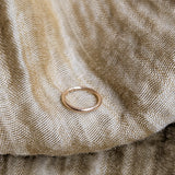 Neus Ring Extra Fijn Goud