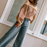 Dana Palazzo Jeans Grey