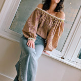 Dana Palazzo Jeans Grey