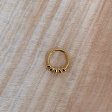 Leaves Click Ring