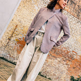 Kaya Blazer (rood-zwart-wit)