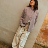 Kaya Blazer (rood-zwart-wit)