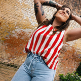 Lenne Jeans Shirt Red