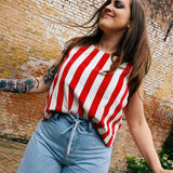 Lenne Jeans Shirt Red