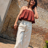 Lize Top Copperbrown
