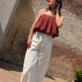 Lize Top Copperbrown