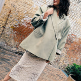 Lia Oversized Blazer Sage Green