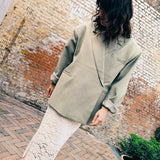 Lia Oversized Blazer Sage Green