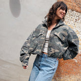 Camo Jeans Jacket