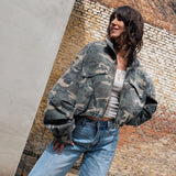 Camo Jeans Jacket