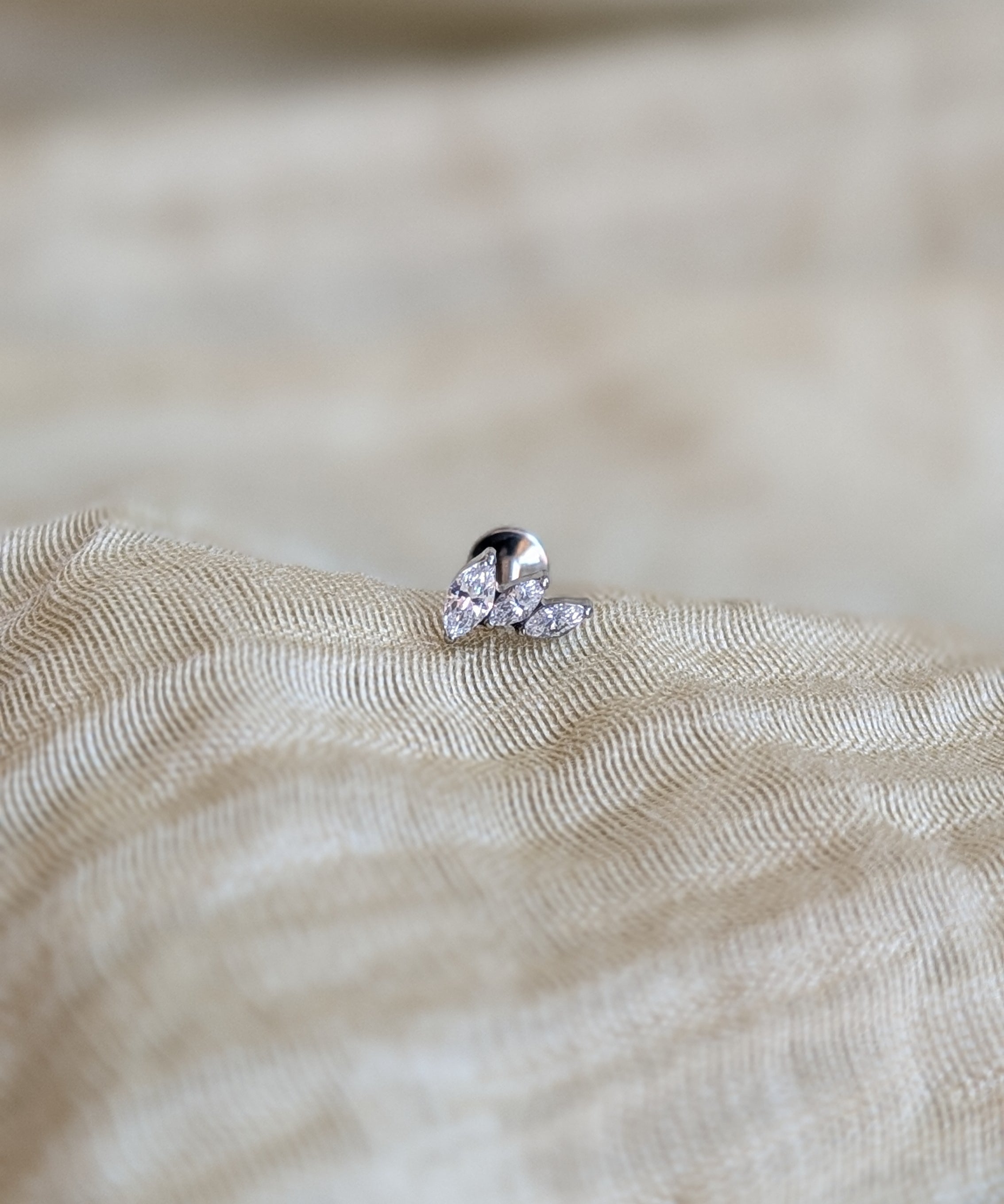 Marquise Labret Piercing