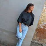 Maya Shirt Charcoal